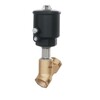 Globe valve free-flow Type 31060 series 290 bronze entry above the valve pneumatic internal thread
